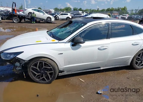 2022 Hyundai Sonata N Line from USA, damaged, VIN KMHL14JC9NA209891